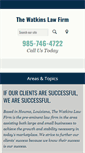 Mobile Screenshot of houmalawfirm.com